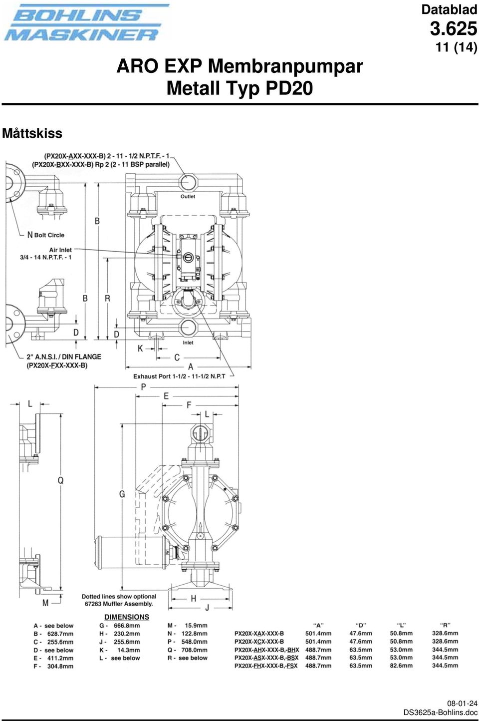Metall Typ PD20