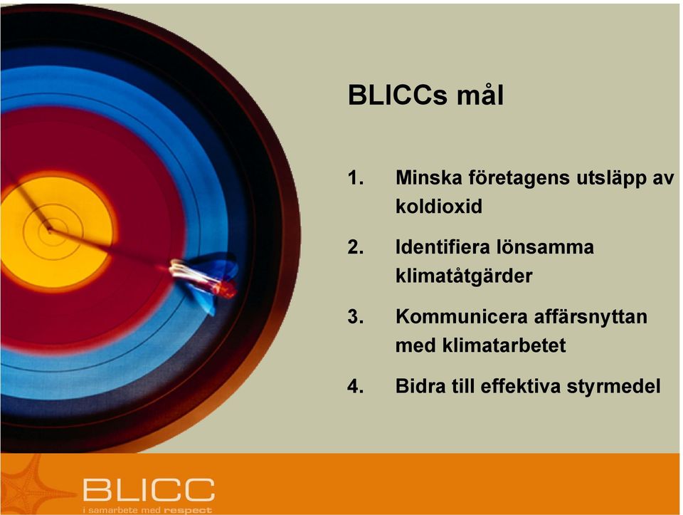 Identifiera lönsamma klimatåtgärder 3.