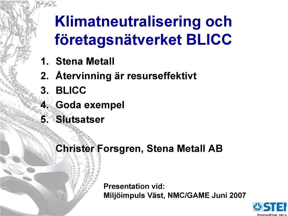 BLICC 4. Goda exempel 5.