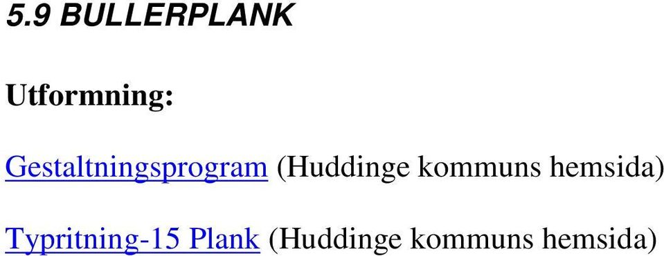 Plank (Huddinge