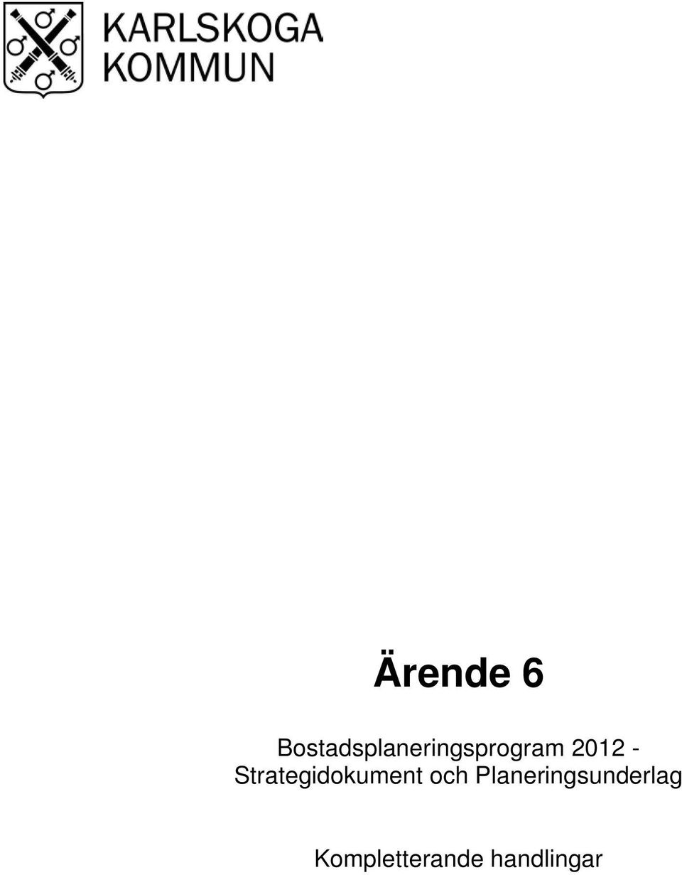 2012 - Strategidokument