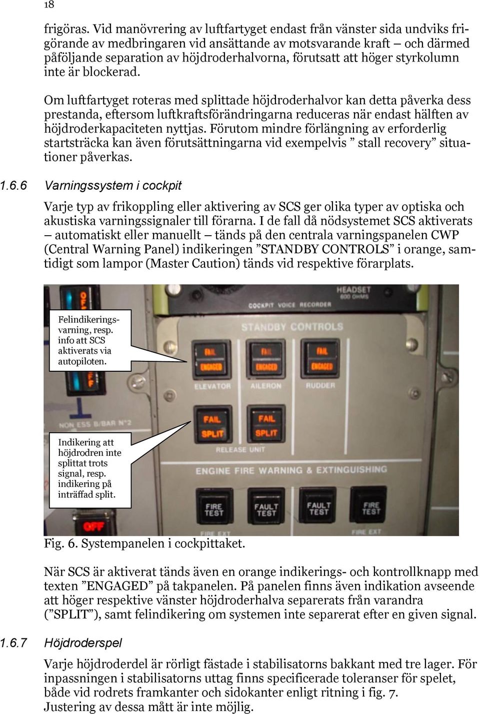 höger styrkolumn inte är blockerad.