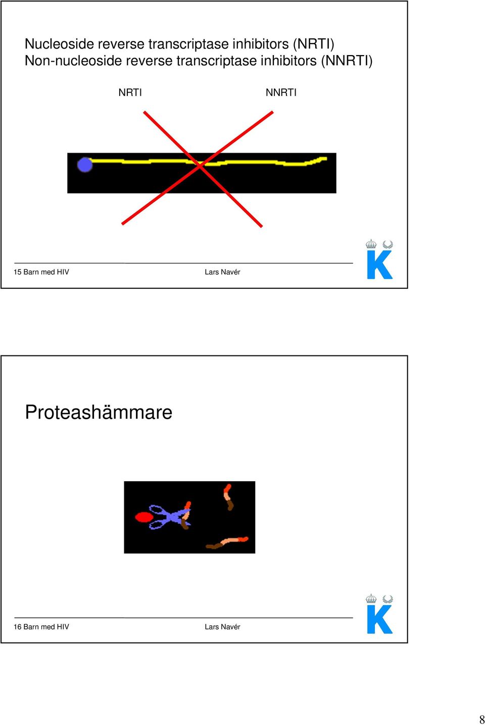 inhibitors (NNRTI) NRTI NNRTI 15 Barn med HIV