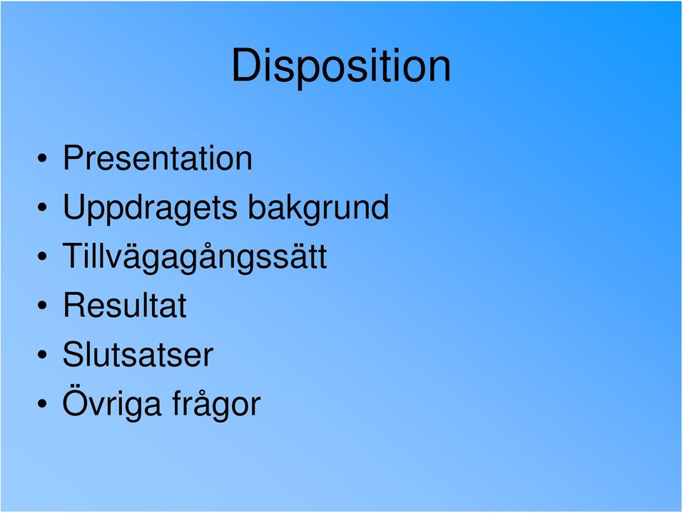 bakgrund