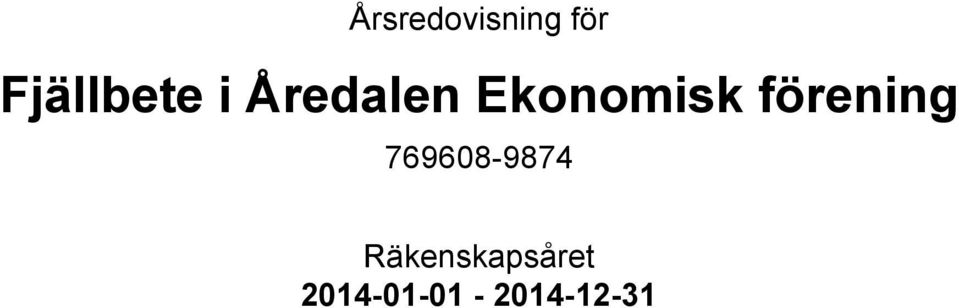 Ekonomisk förening
