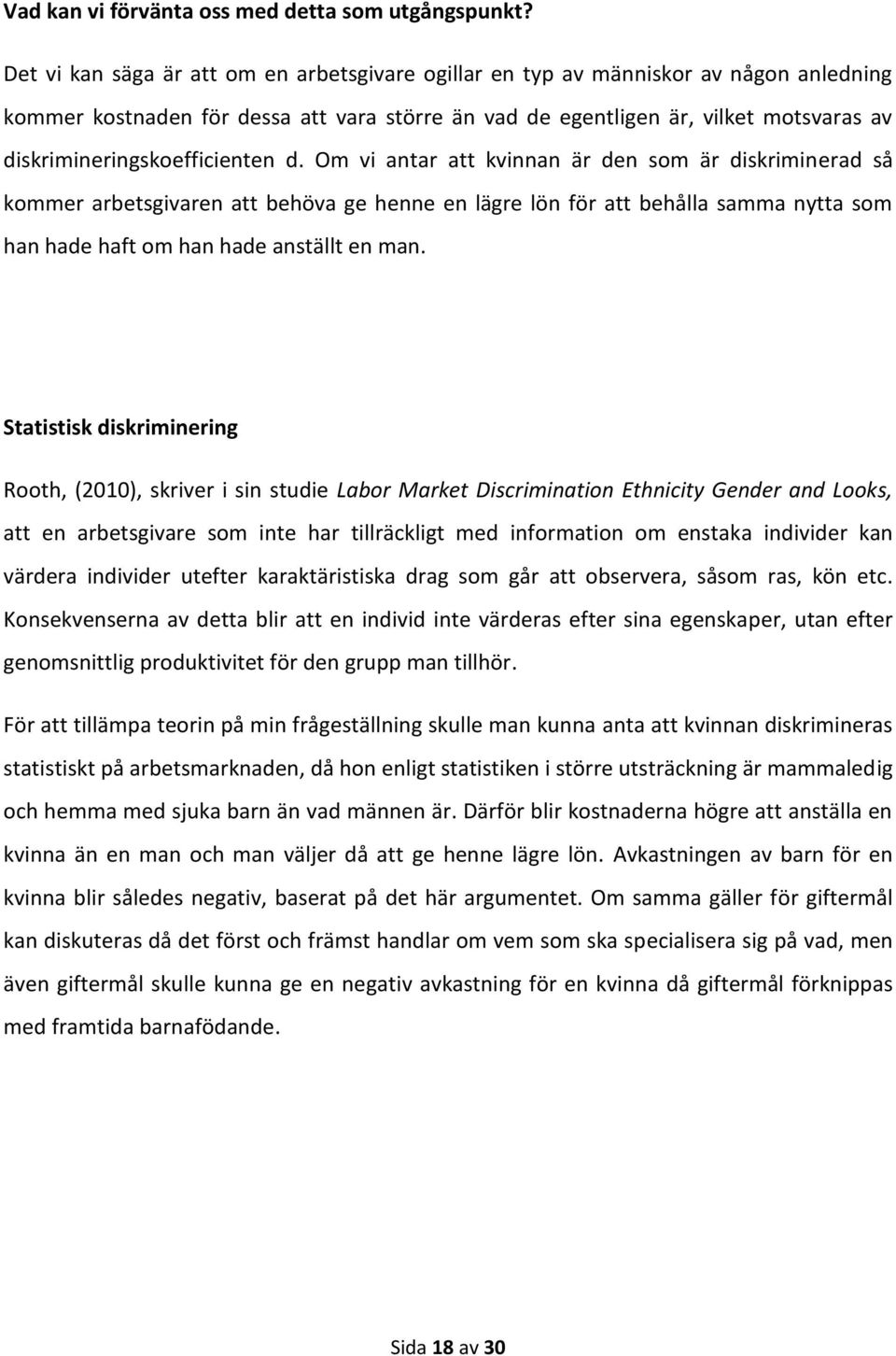 diskrimineringskoefficienten d.