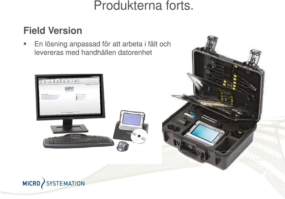 anpassad för att arbeta i