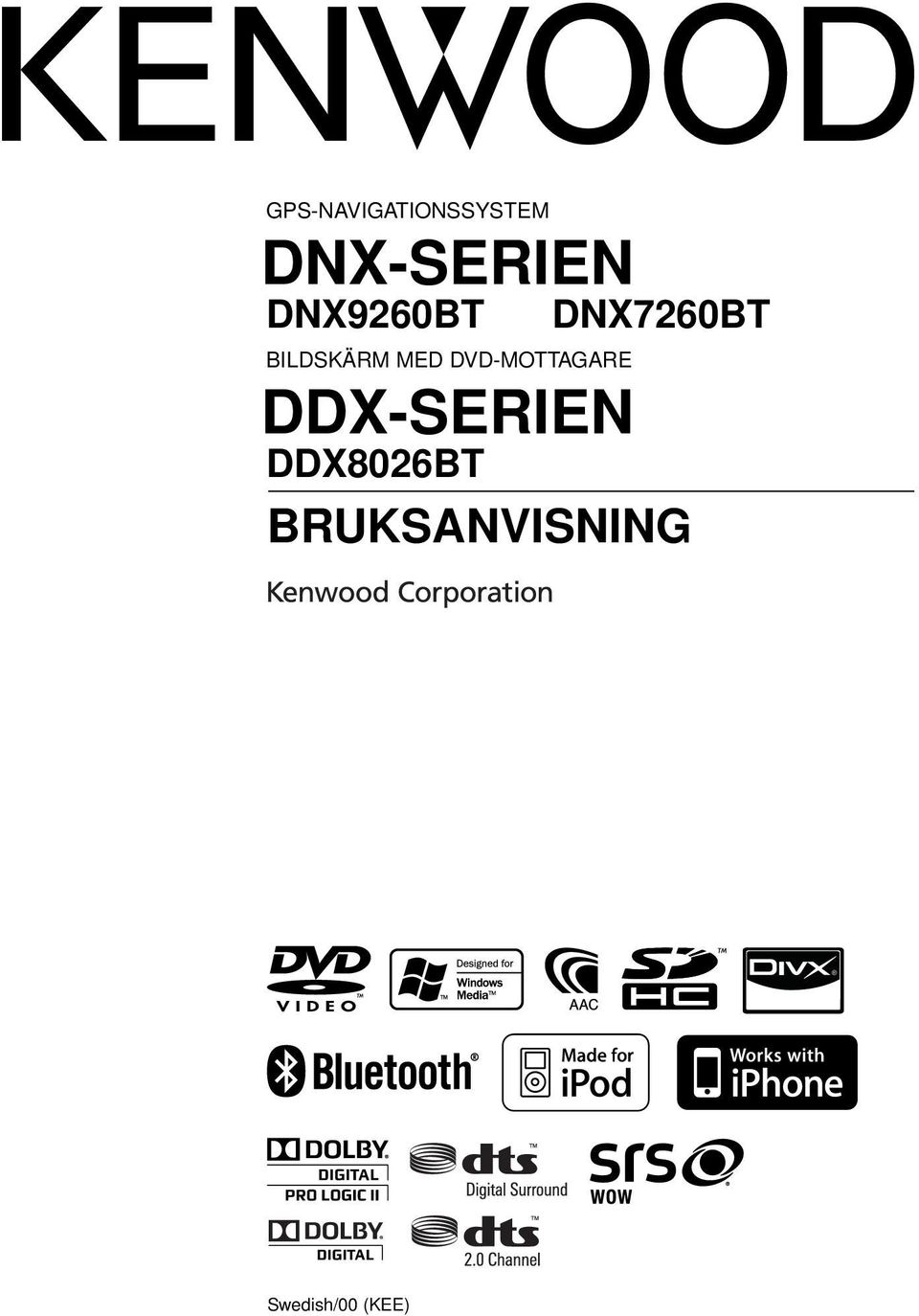 DVD-MOTTAGARE DDX-SERIEN