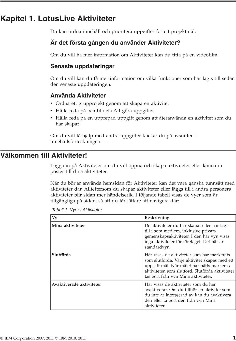 Om du ill kan du få mer information om ilka funktioner som har lagts till sedan den senaste uppdateringen.