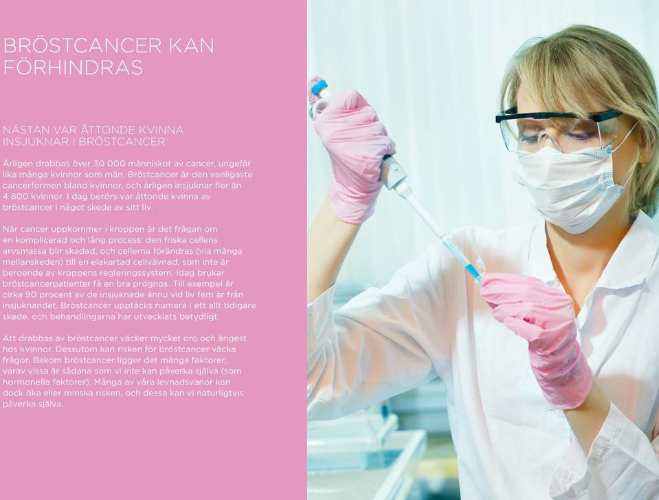 När cancer uppkommer i kroppen är det frågan om en komplicerad och lång process: den friska cellens arvsmassa blir skadad, och cellerna förändras (via många mellanskeden) till en elakartad