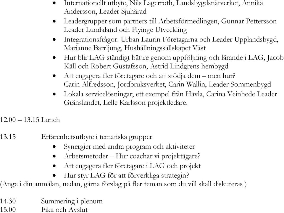 Flyinge Utveckling Integrationsfrågor.