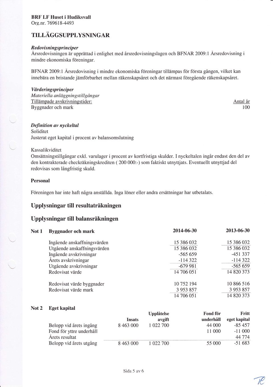 BFNAR 2009 l Ärsredovisning i mindre ekonomiska föreningar tillämpas innebära en bristande jämförbarhet mellan räkenskapsåret och det närmast för första gången, vilket kan föregående räkenskapsåret.