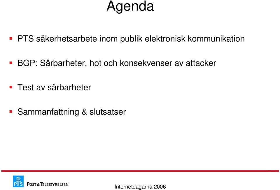 Sårbarheter, hot och konsekvenser av