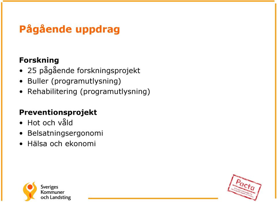 Rehabilitering (programutlysning)