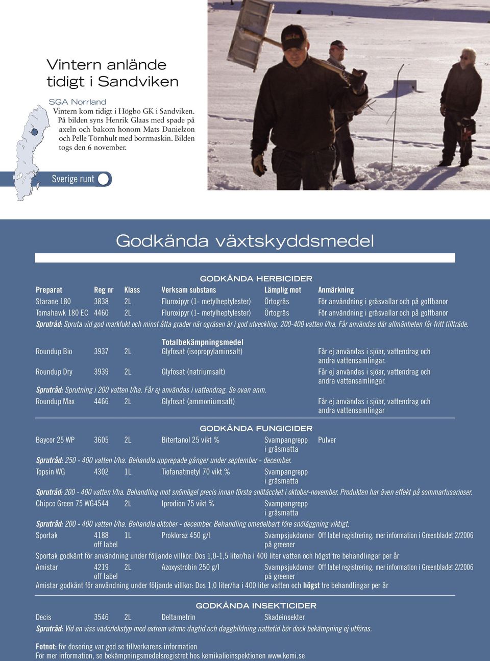 Godkända växtskyddsmedel GODKÄNDA HERBICIDER Preparat Reg nr Klass Verksam substans Lämplig mot Anmärkning Starane 180 3838 2L Fluroxipyr (1- metylheptylester) Örtogräs För användning i gräsvallar