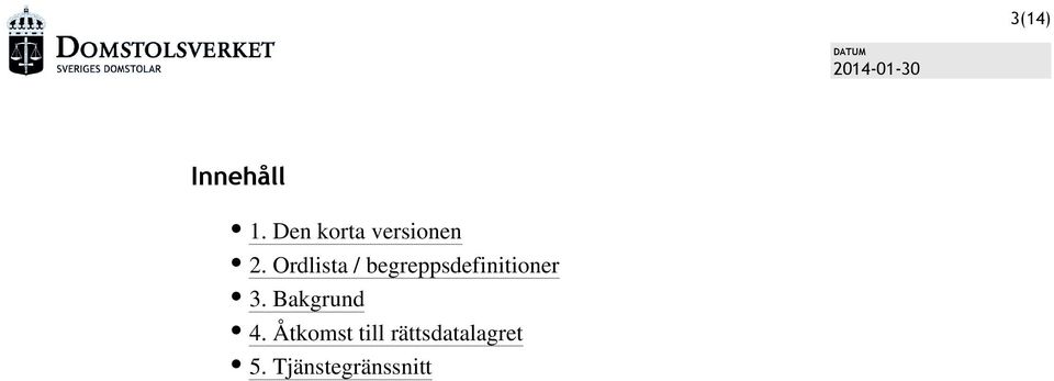 Ordlista / begreppsdefinitioner 3.