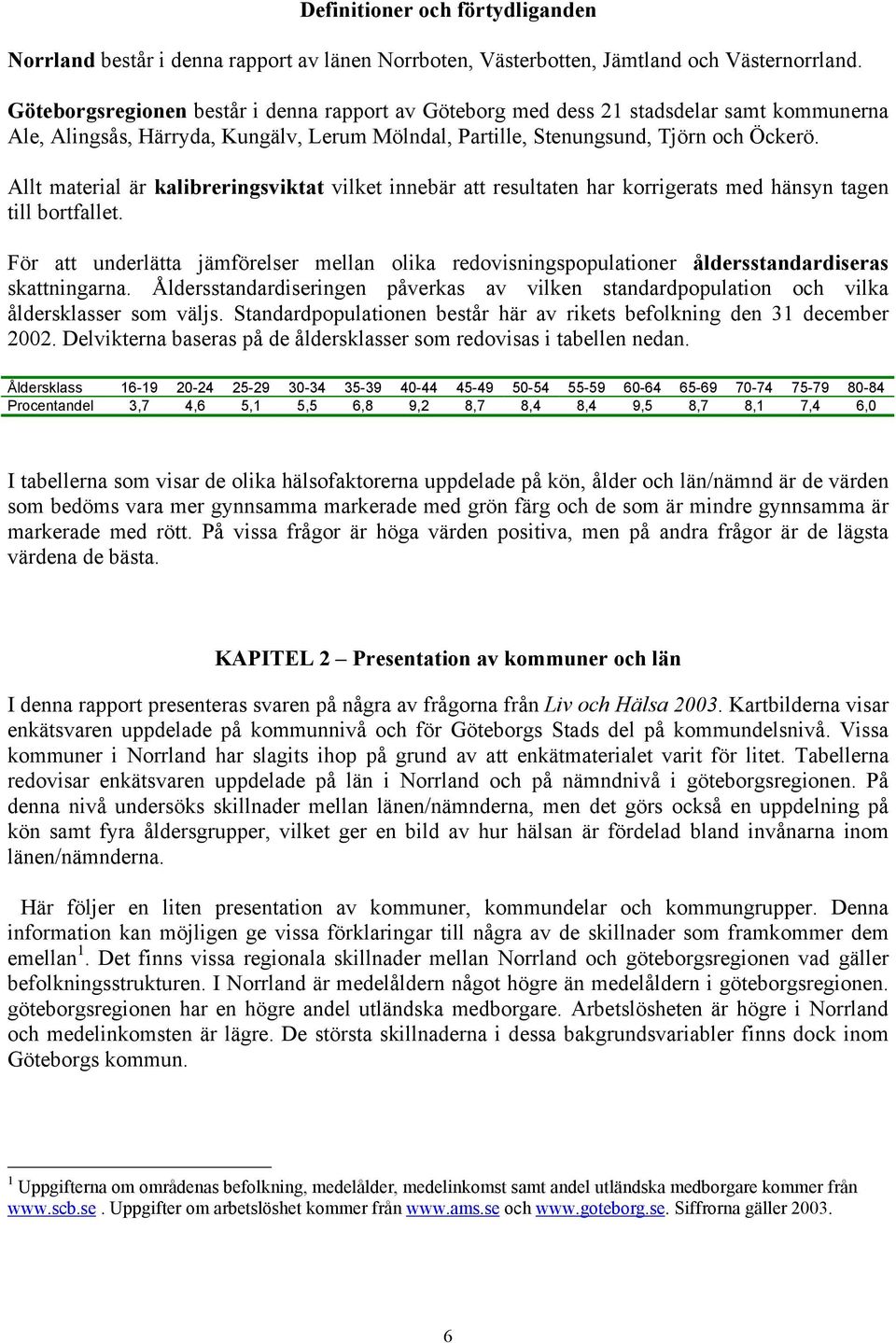 Allt material är kalibreringsviktat vilket innebär att resultaten har korrigerats med hänsyn tagen till bortfallet.