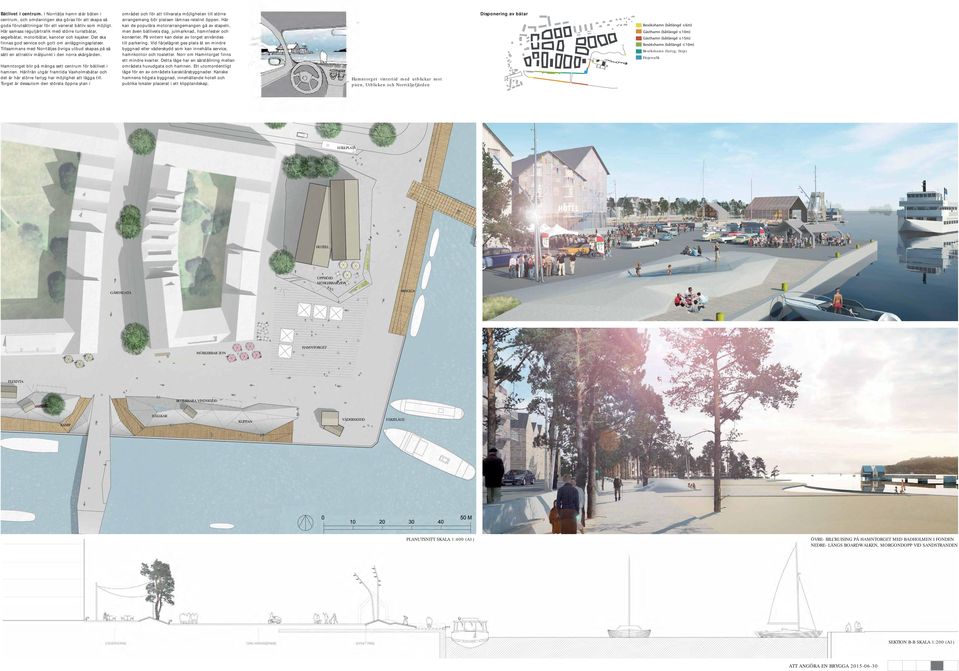 Tillsammans med Norrtäljes övriga utbud skapas på så sätt en attraktiv målpunkt i den norra skärgården. Hamntorget blir på många sett centrum för båtlivet i hamnen.