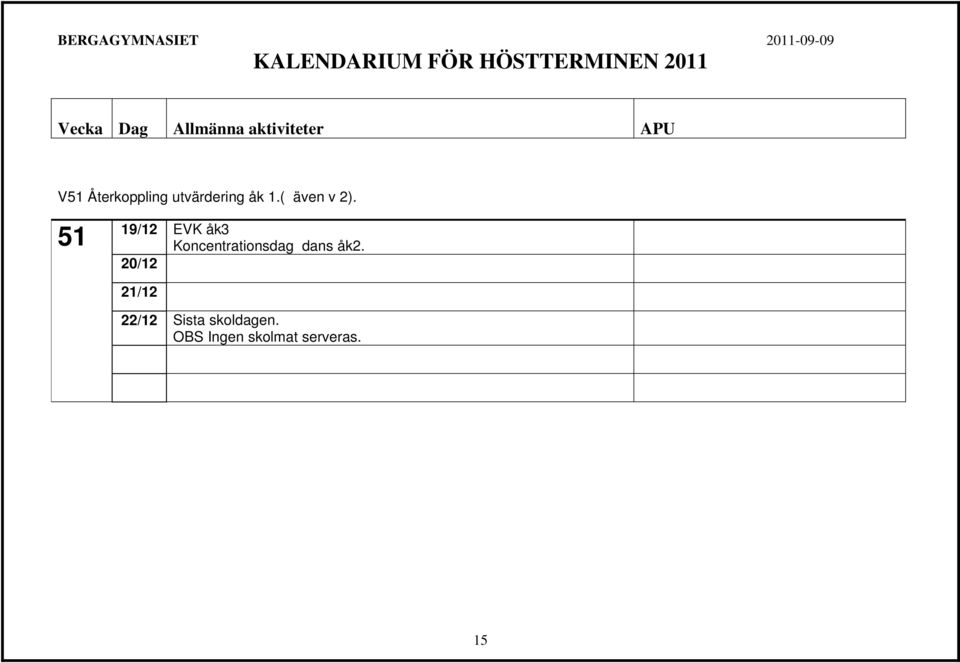 51 19/12 EVK åk3 Koncentrationsdag dans