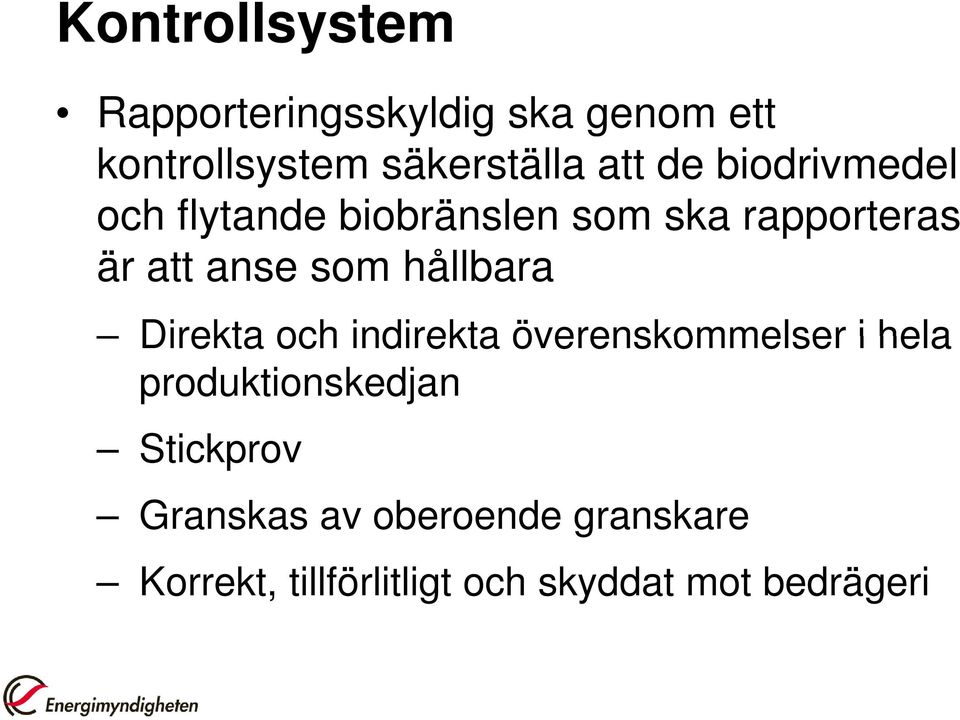 hållbara Direkta och indirekta överenskommelser i hela produktionskedjan