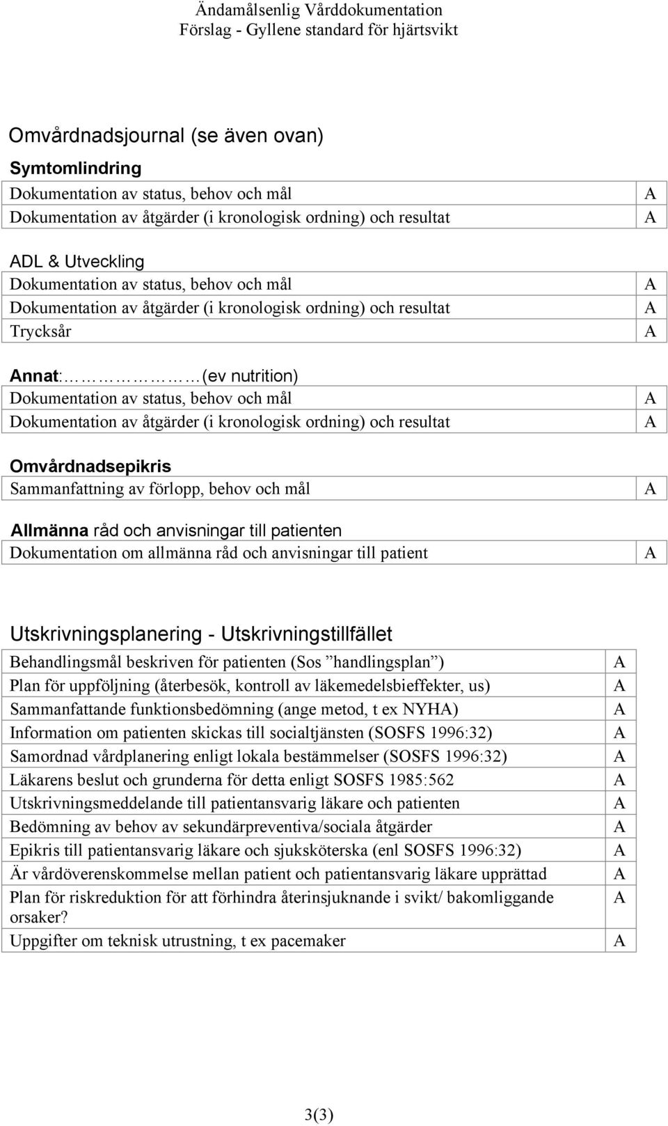 handlingsplan ) Plan för uppföljning (återbesök, kontroll av läkemedelsbieffekter, us) Sammanfattande funktionsbedömning (ange metod, t ex NYH) Information om patienten skickas till socialtjänsten