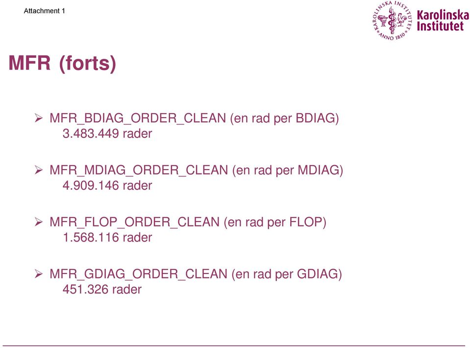 146 rader MFR_FLOP_ORDER_CLEAN (en rad per FLOP) 1.568.