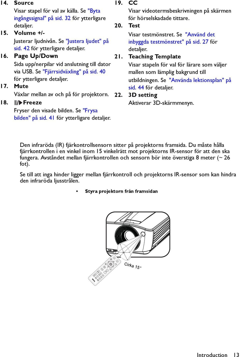 MX661 Digital Projektor Användarhandbok - PDF Free Download