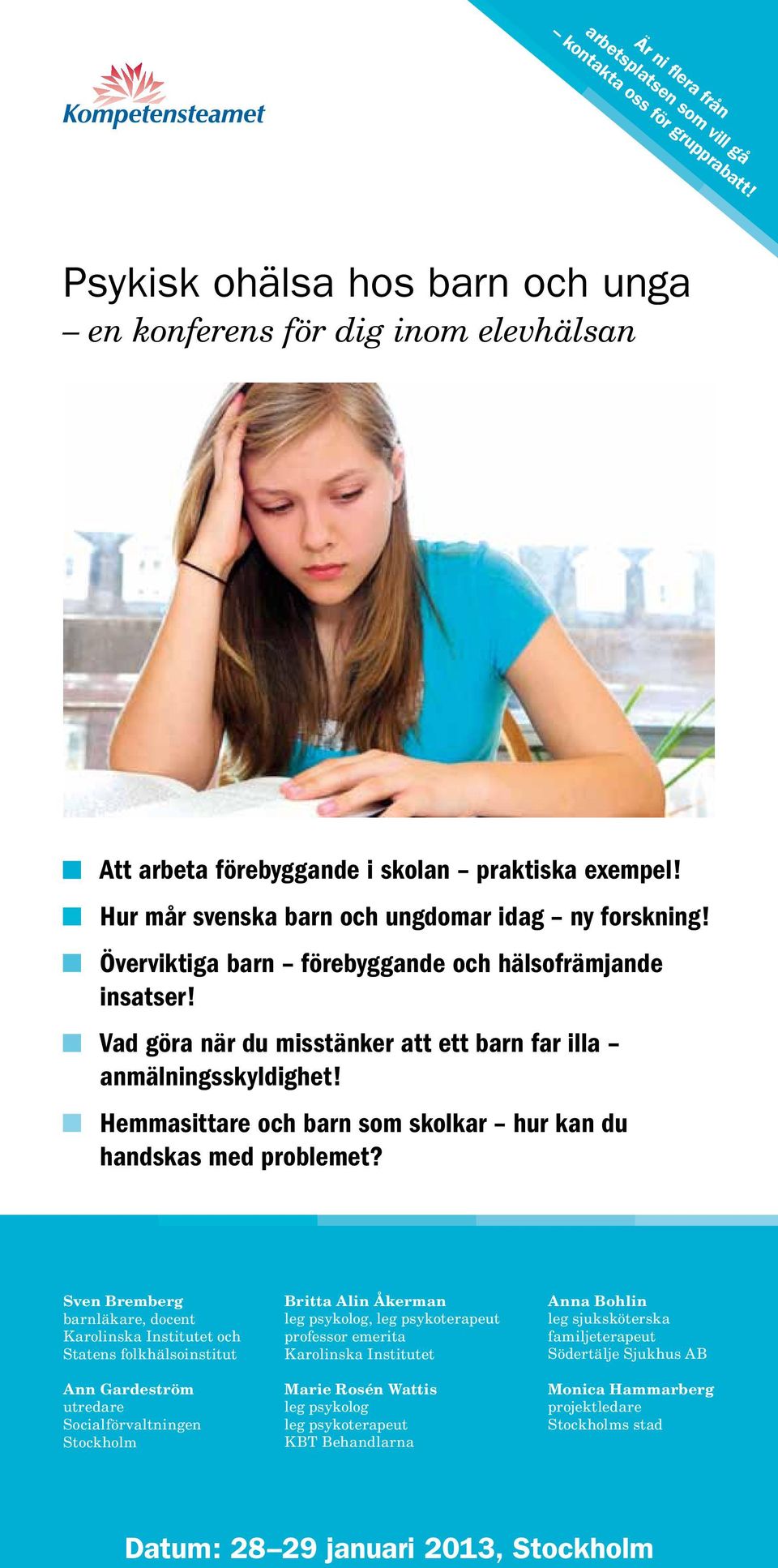 Hemmasittare och barn som skolkar hur kan du handskas med problemet?