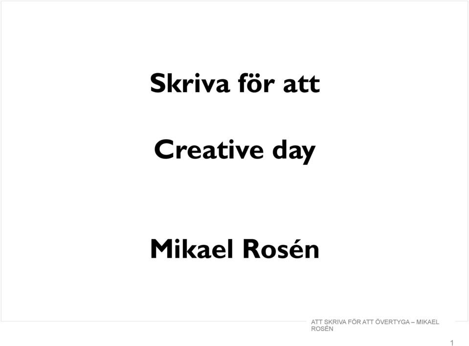 Creative
