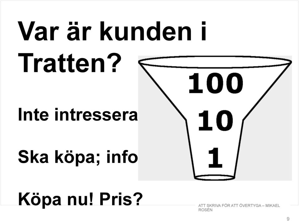 Inte intresserad