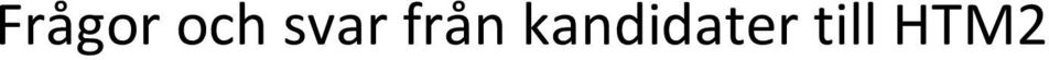 kandidater