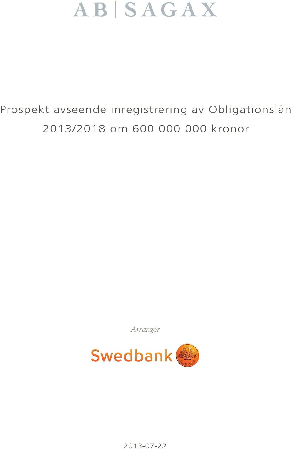 Obligationslån 2013/2018