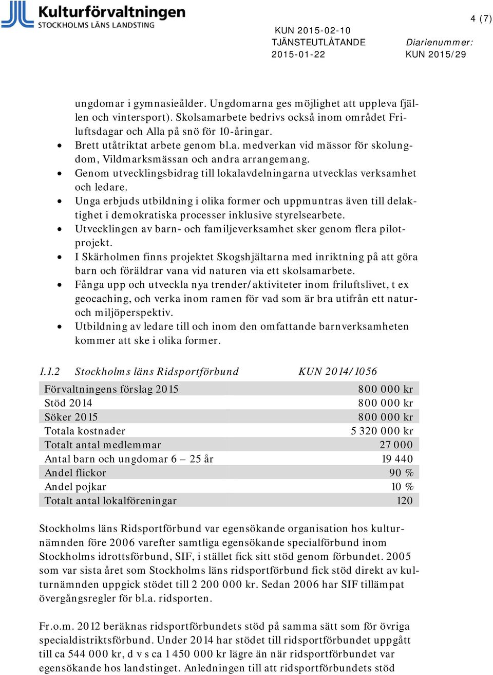 Unga erbjuds utbildning i olika former och uppmuntras även till delaktighet i demokratiska processer inklusive styrelsearbete.