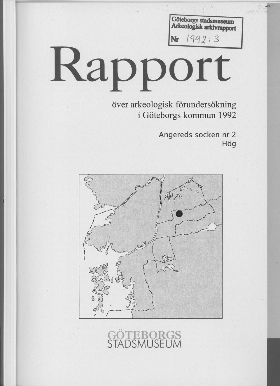 i Goteborgs kommun 1992 Angereds