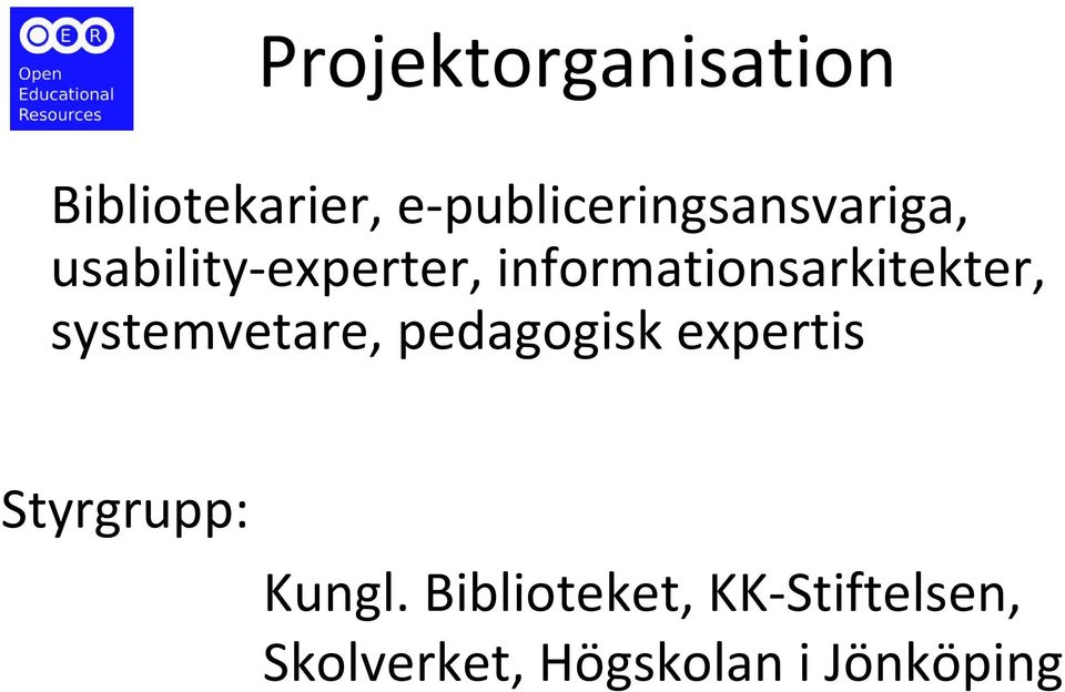 informationsarkitekter, systemvetare, pedagogisk