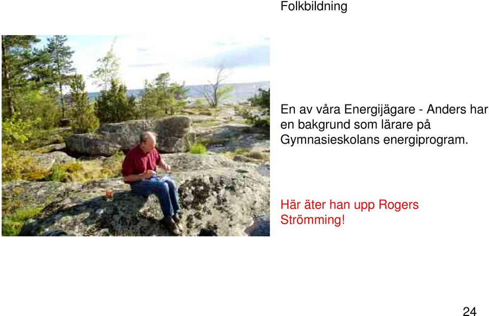 bakgrund som lärare på