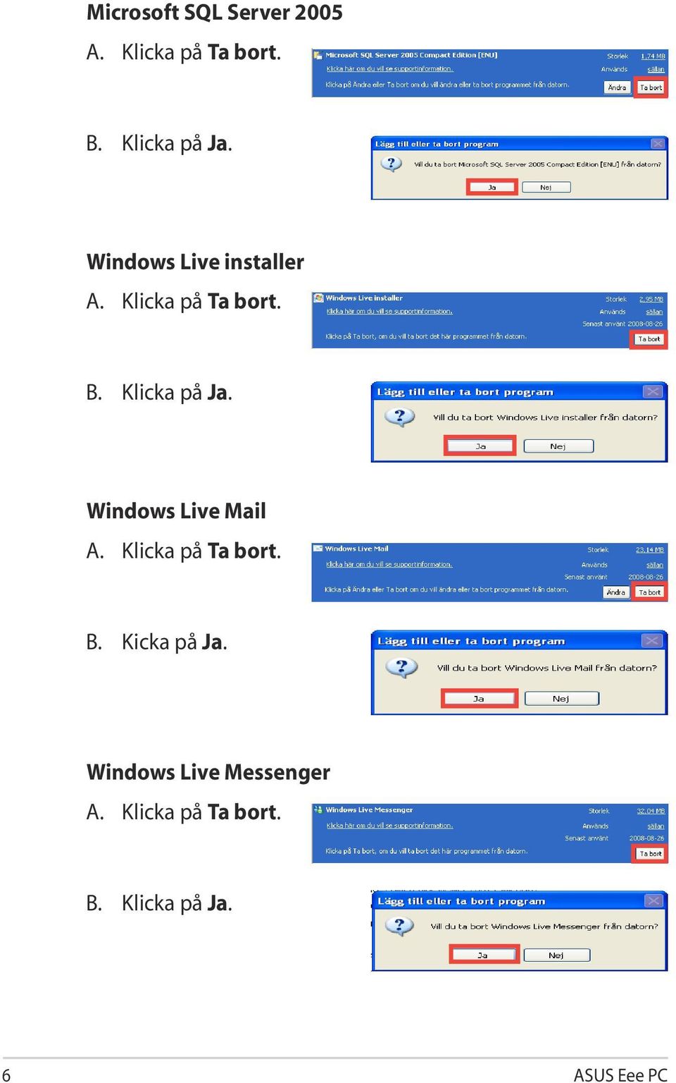 Windows Live Mail B.