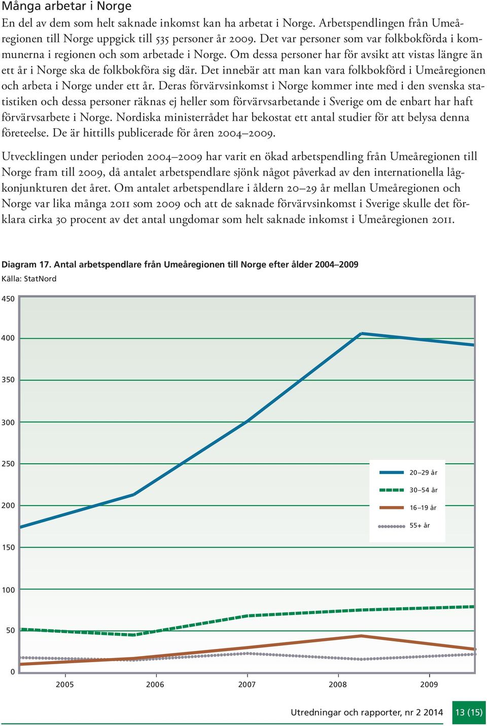 Det innebär att man kan vara folkbokförd i regionen och arbeta i Norge under ett år.