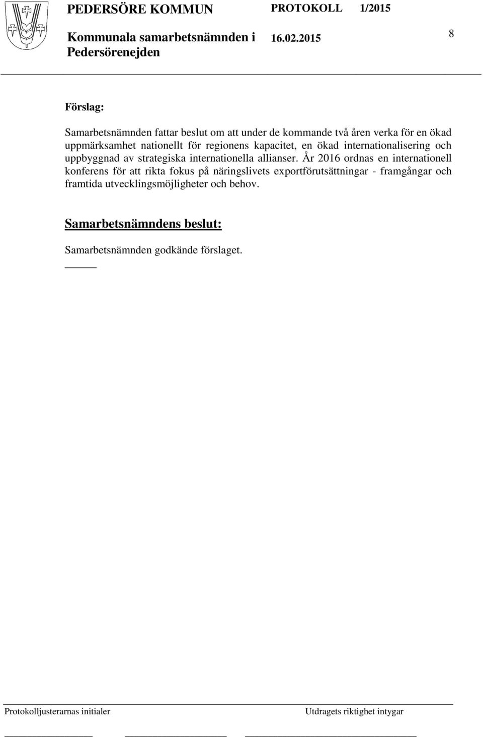 internationella allianser.