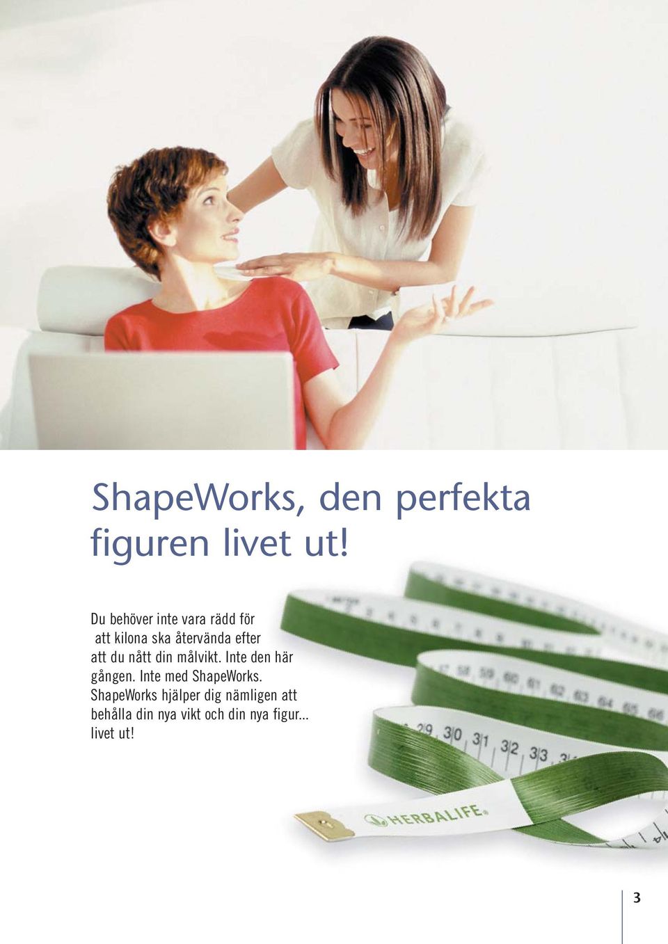 du nått din målvikt. Inte den här gången. Inte med ShapeWorks.