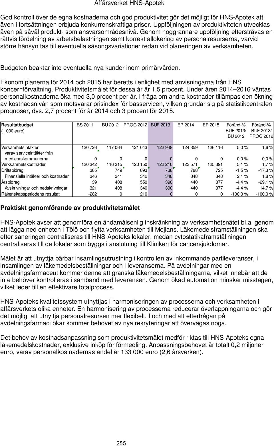 Genom noggrannare uppföljning eftersträvas en rättvis fördelning av arbetsbelastningen samt korrekt allokering av personalresurserna, varvid större hänsyn tas till eventuella säsongsvariationer redan