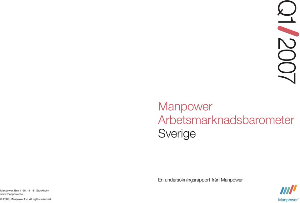 Manpower Manpower, Box 1125, 111 81