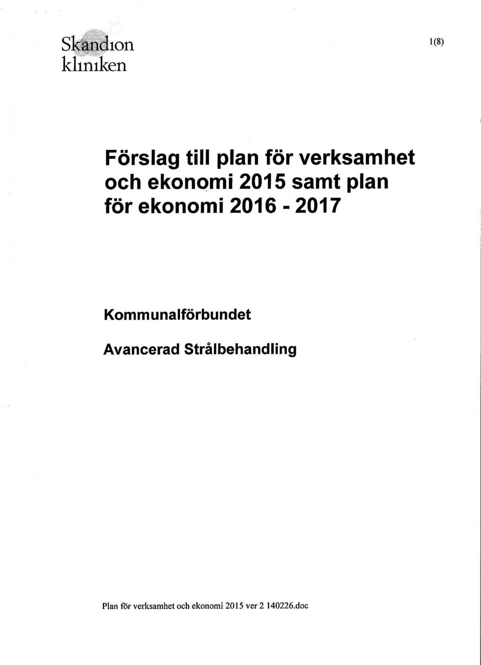2016-2017 Kommunalförbundet Avancerad