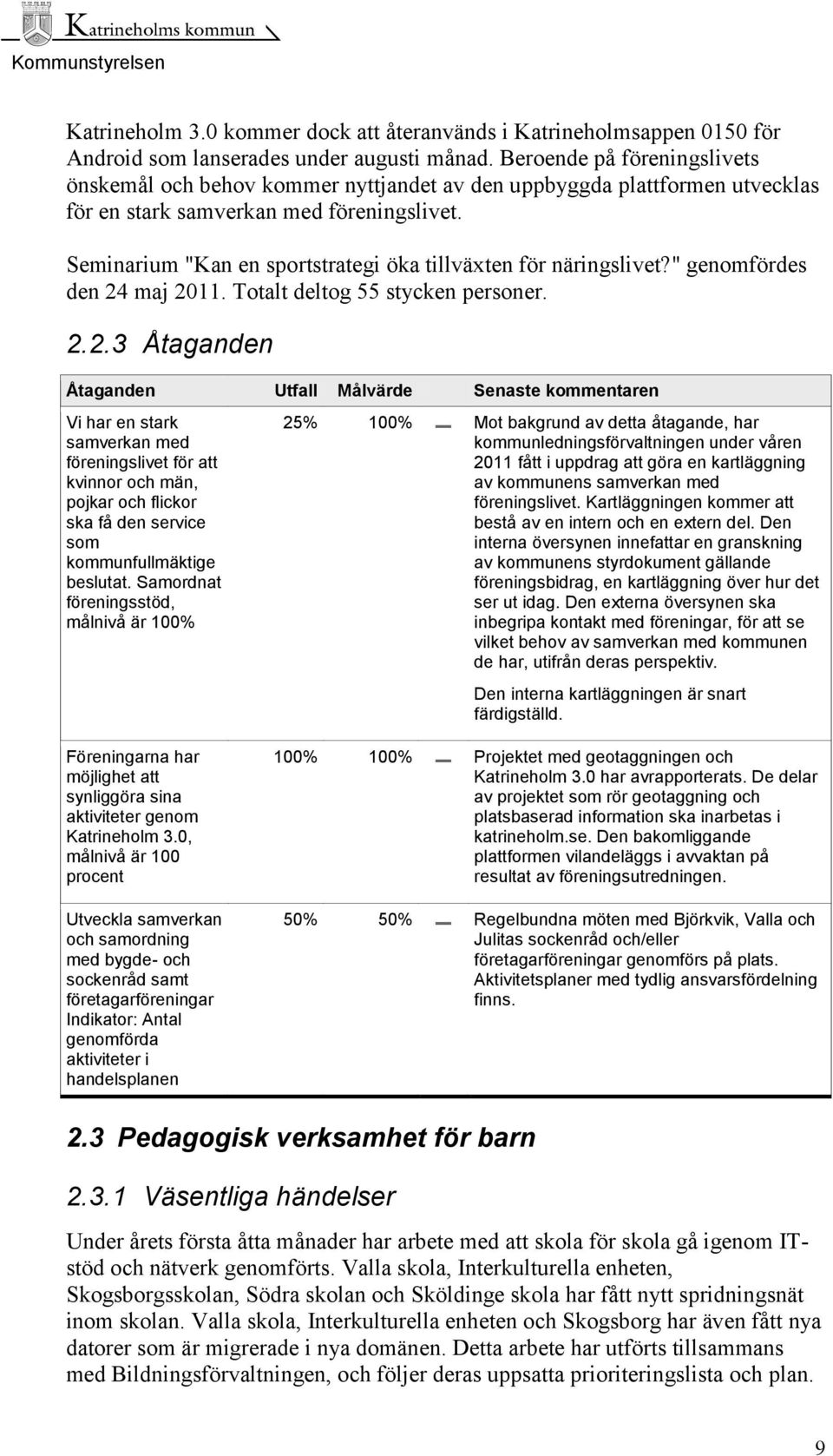 Seminarium "Kan en sportstrategi öka tillväxten för näringslivet?" genomfördes den 24