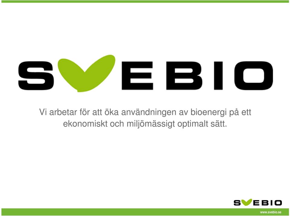 bioenergi på ett