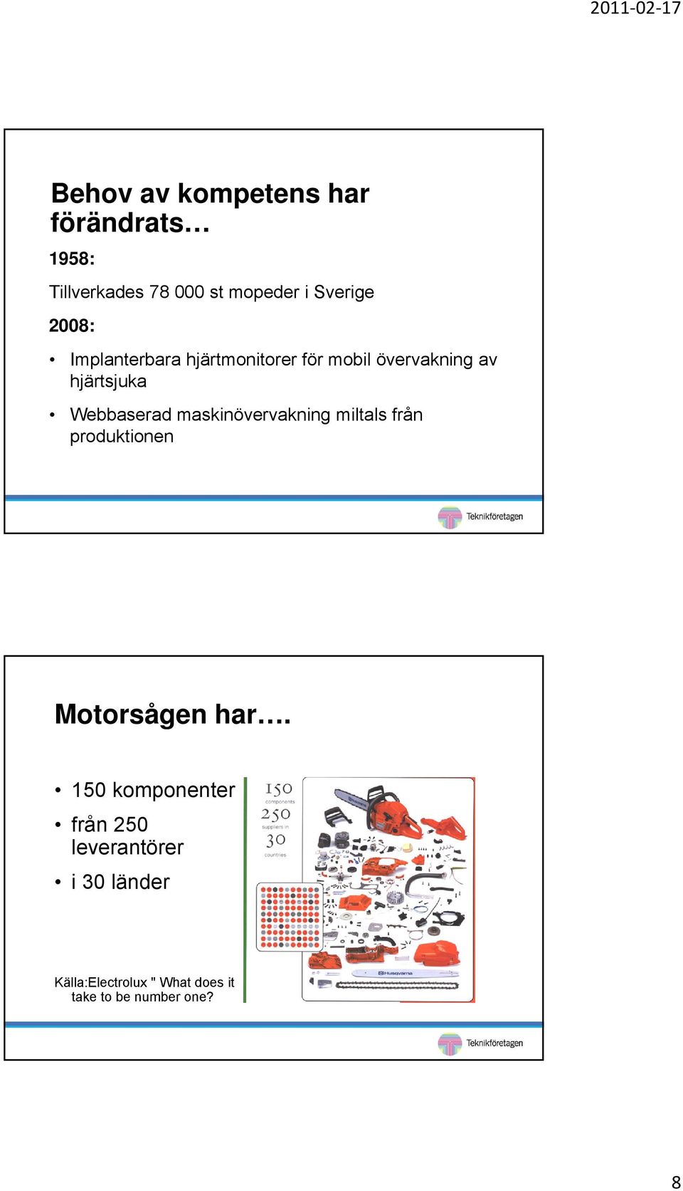 maskinövervakning miltals från produktionen Motorsågen har.