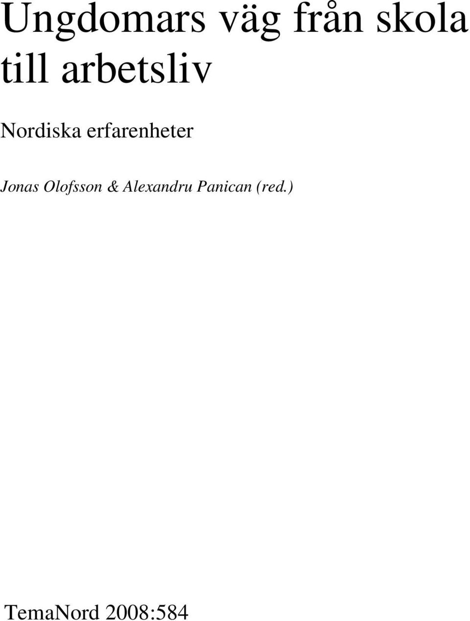 erfarenheter Jonas Olofsson &