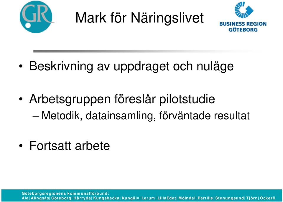 föreslår pilotstudie Metodik,