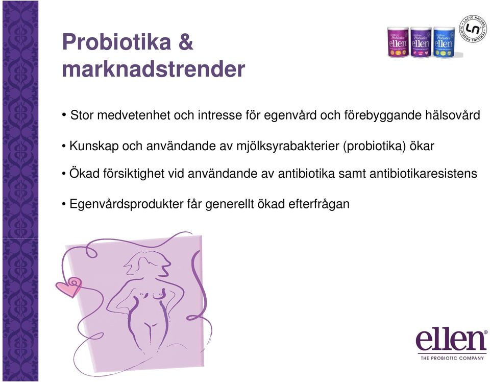 mjölksyrabakterier mjölks rabakterier (probiotika) ökar Ökad försiktighet vid