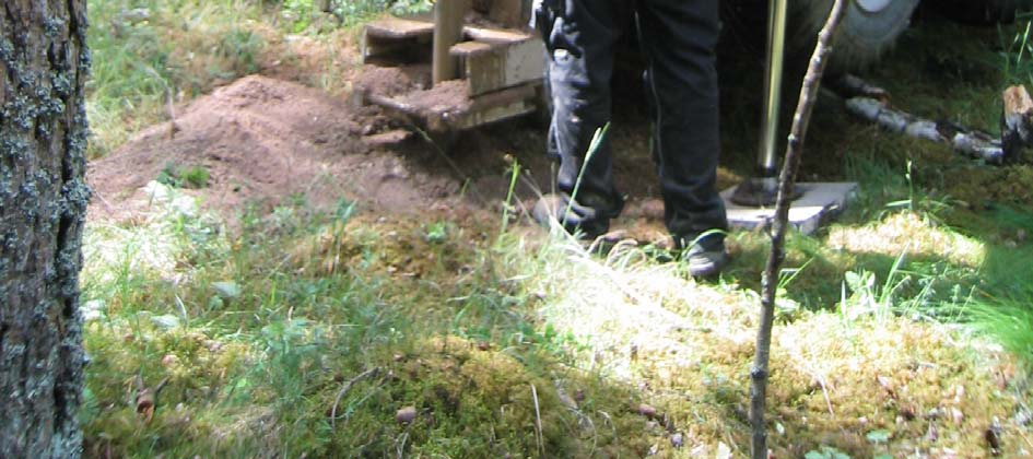 GEO INNOVA Bild 2: Foderrörsborrning och